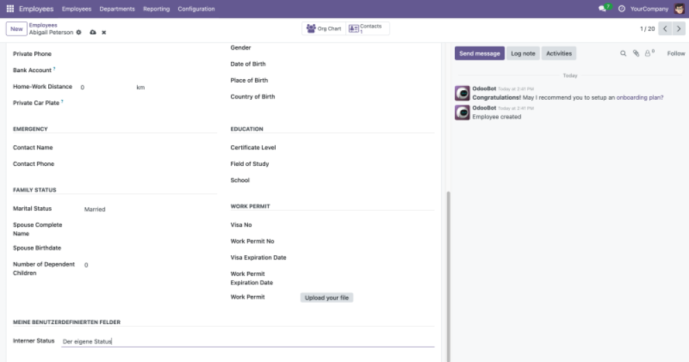 Die eigene Odoo Extension